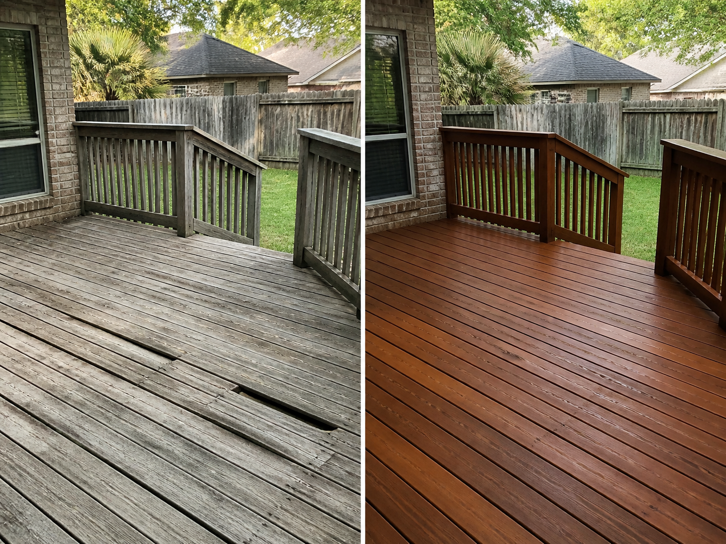 Deck repair example